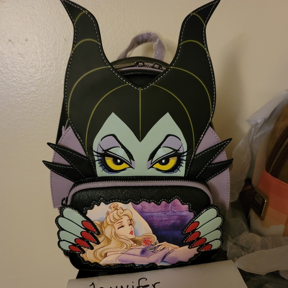 Maleficent loungefly backpack